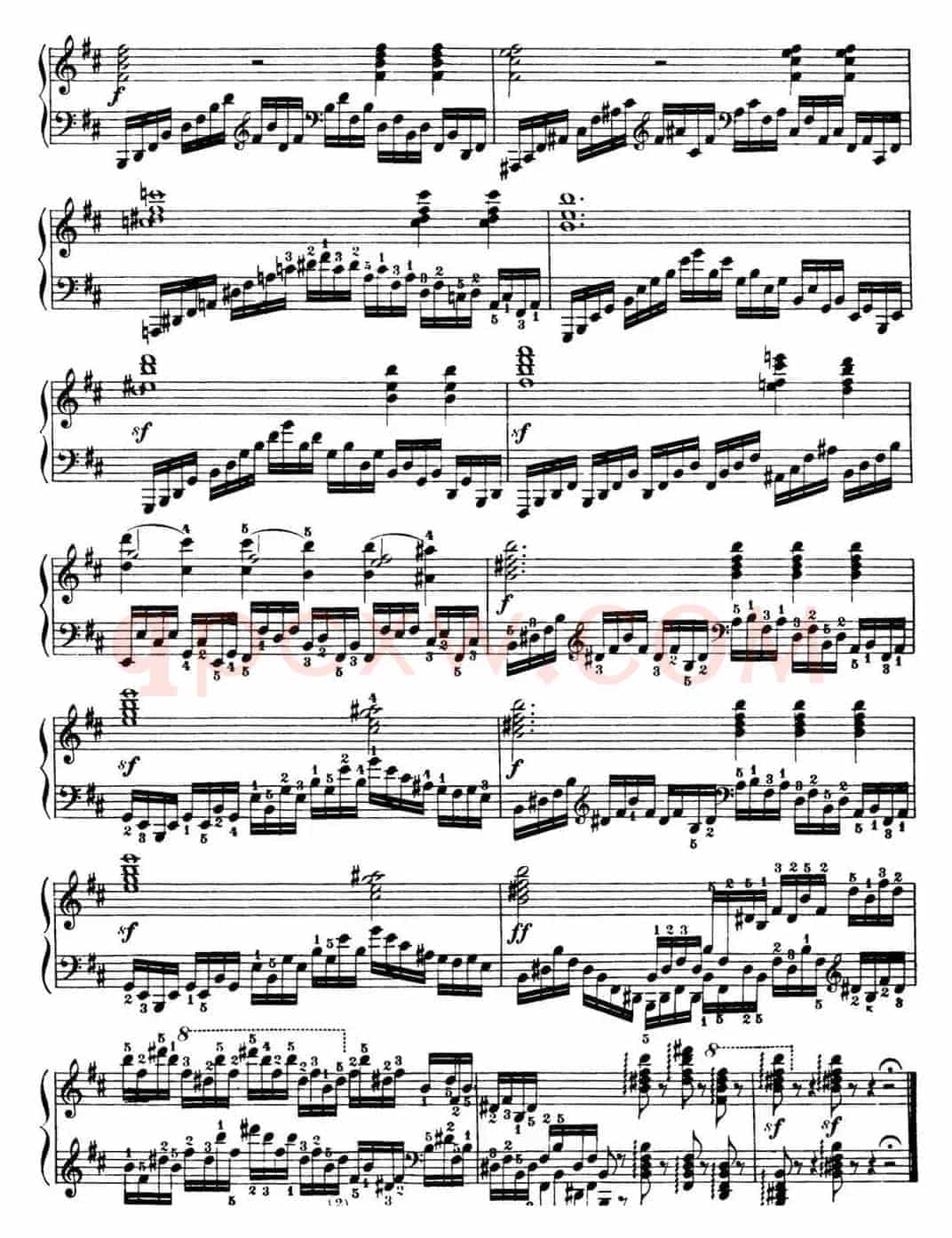 50首车尔尼Op.740钢琴手指灵巧技术练习曲（NO.28）