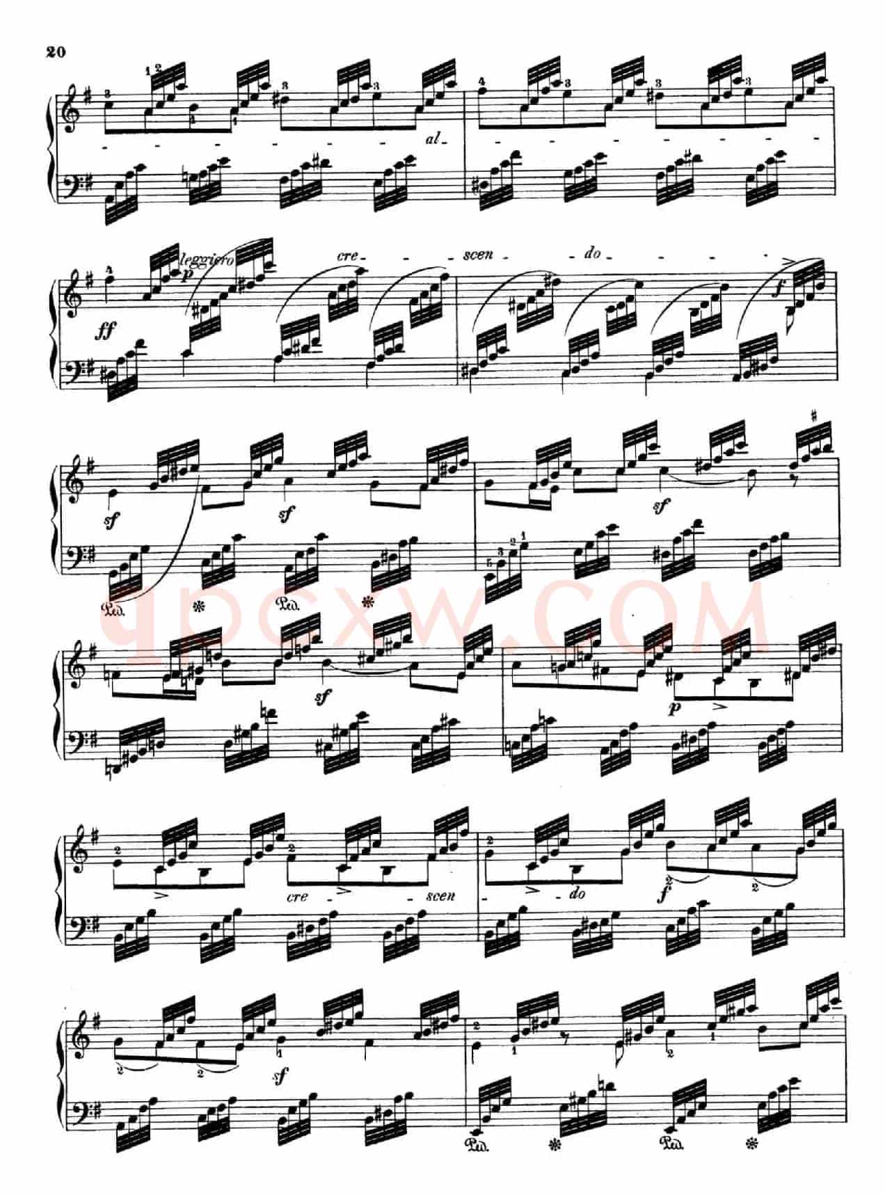 6 Preludes and Fugues Op.35（6首前奏曲与赋格·1）