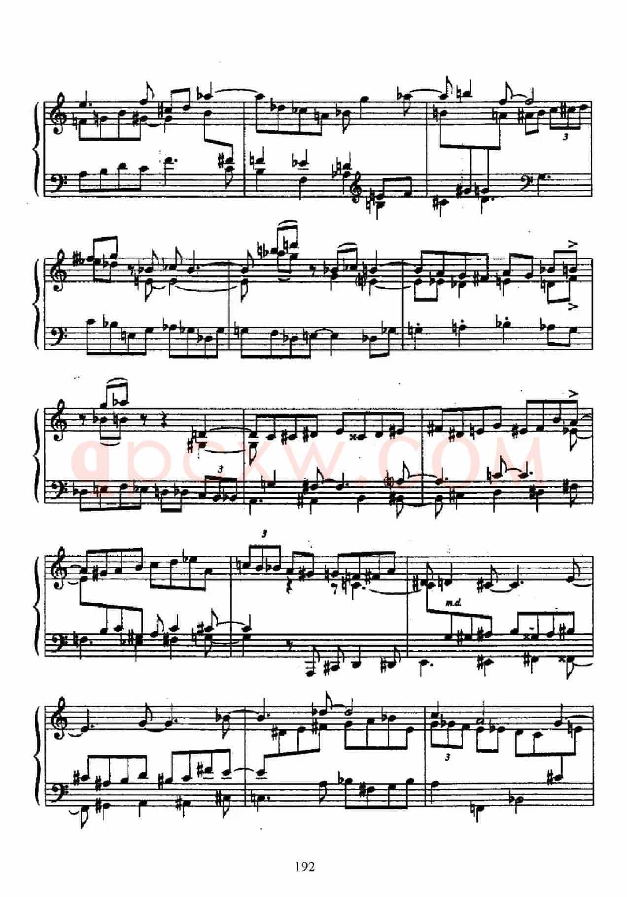 24 Preludes and Fugues Op.82（24首前奏曲与赋格·21）