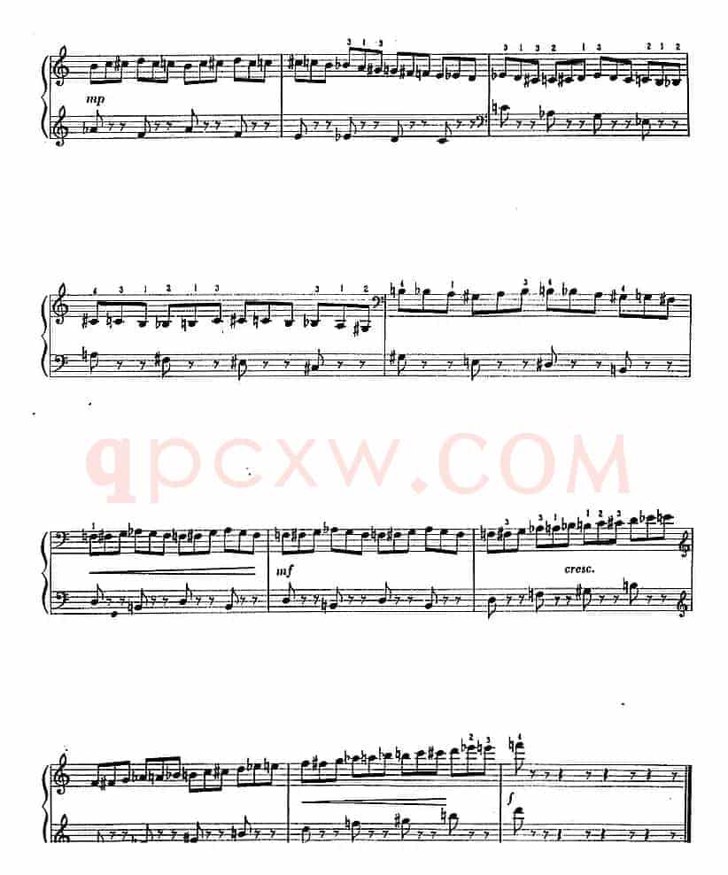 钢琴简易练习曲十六首（丁善德作品三十一号）