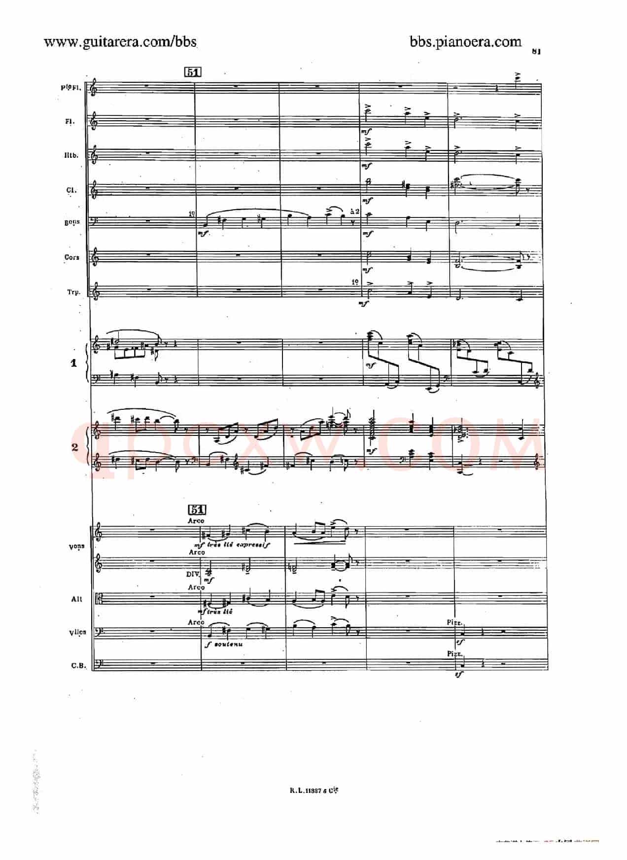 Concerto for 2 Pianos in d Minor(d小调双钢琴协奏曲·总谱)
