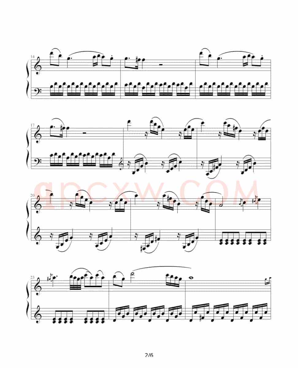 奏鸣曲 Sonatas K.545（Mozart 制谱版）