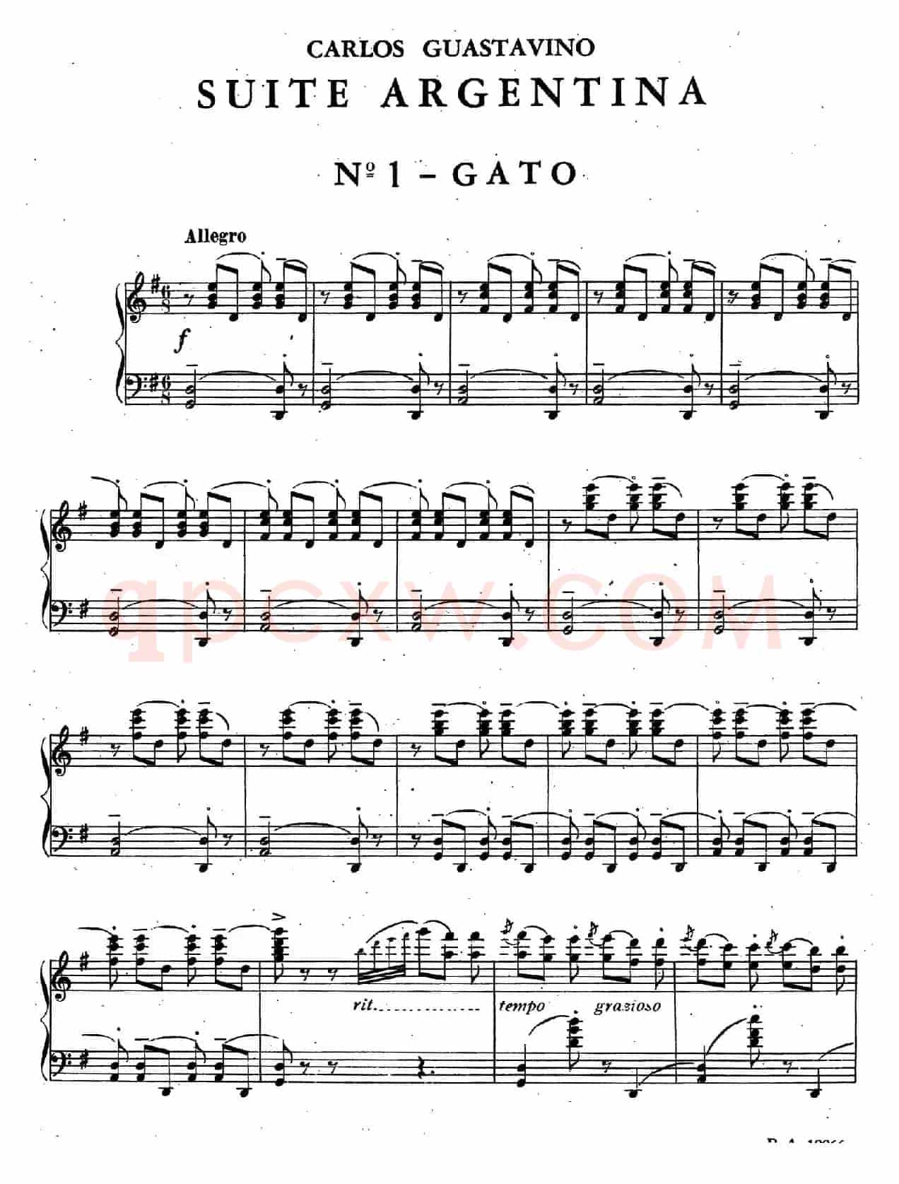 Suite Argentina（阿根廷组曲 No.1）