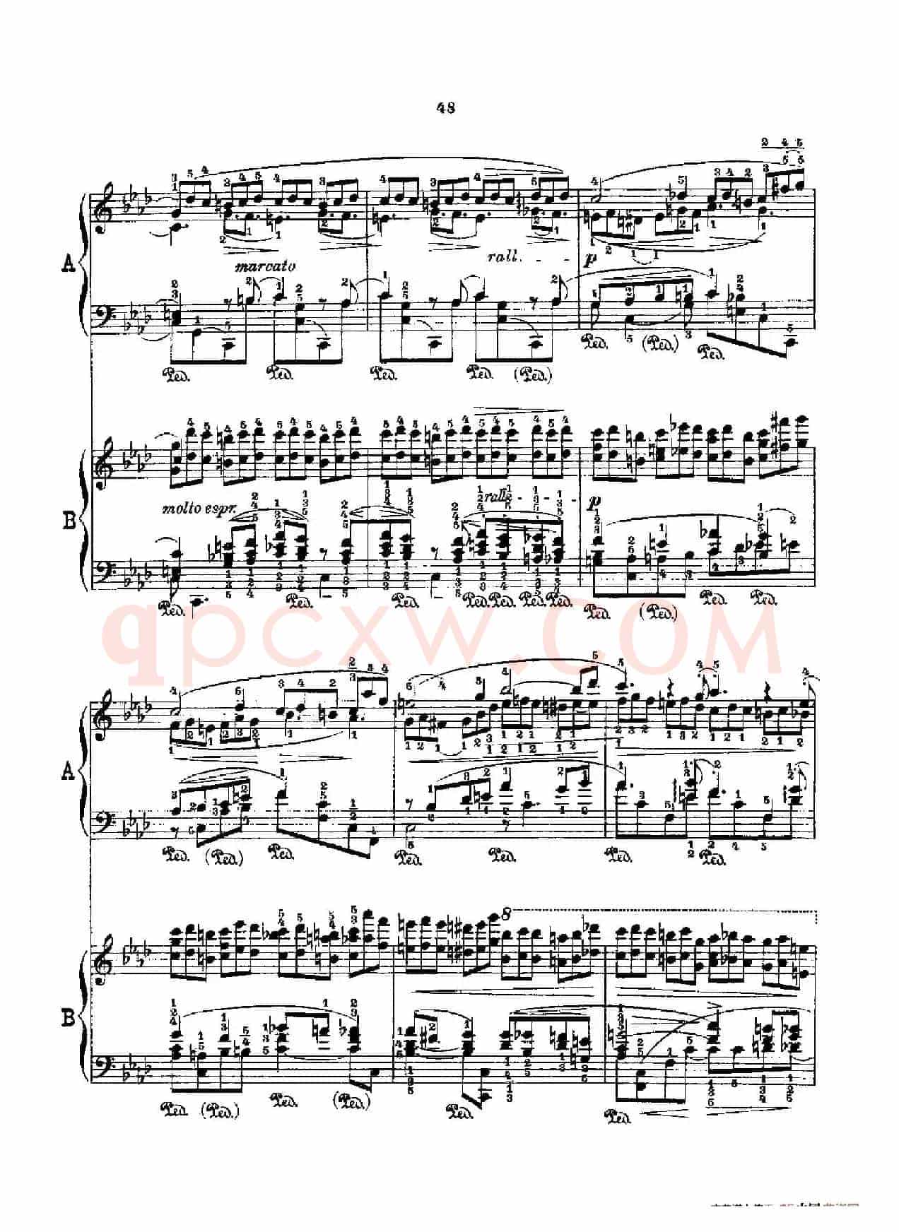 53首以肖邦练习曲为素材而作的练习曲（No.28）