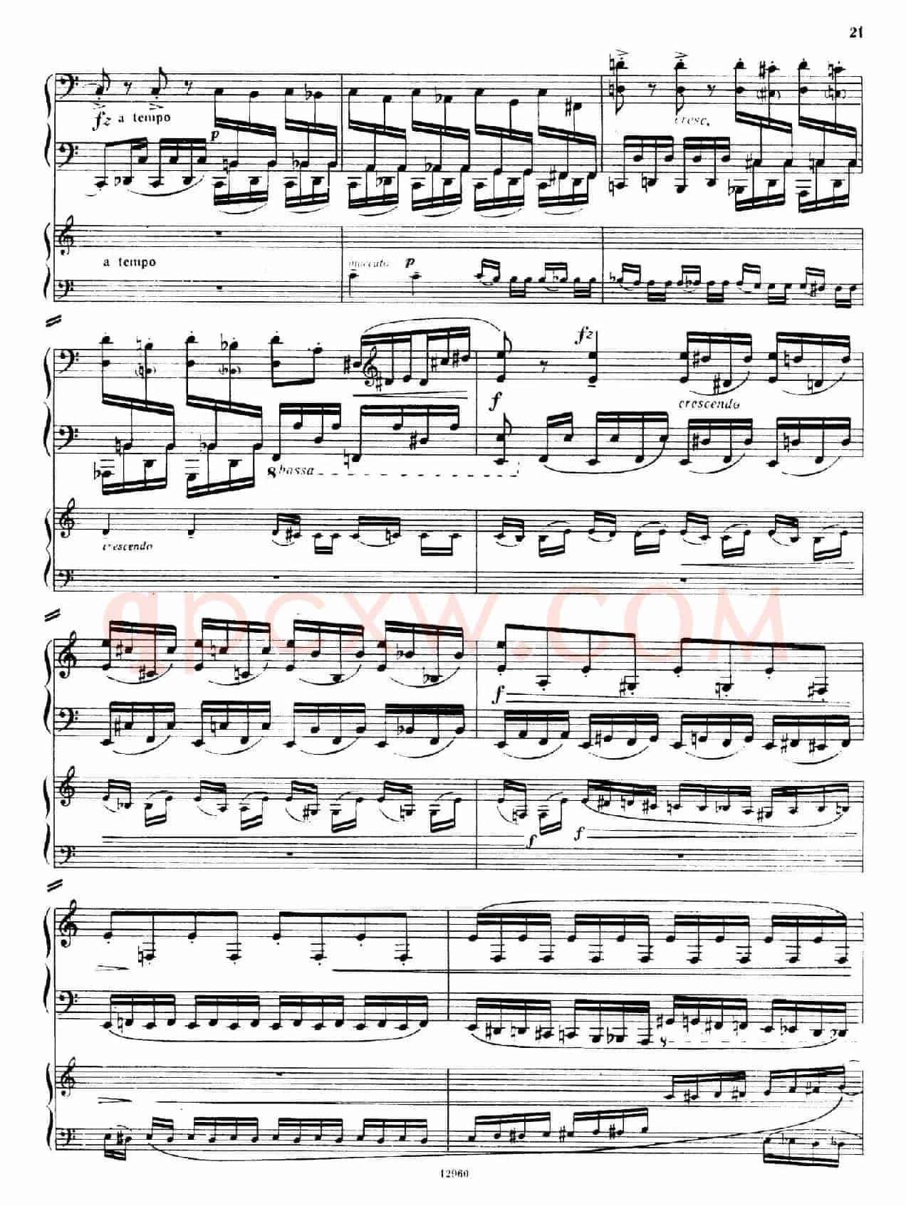 Piano Concerto No.2 in c Minor Op.50(c小调第二钢琴协奏曲·Ⅰ·双钢琴)