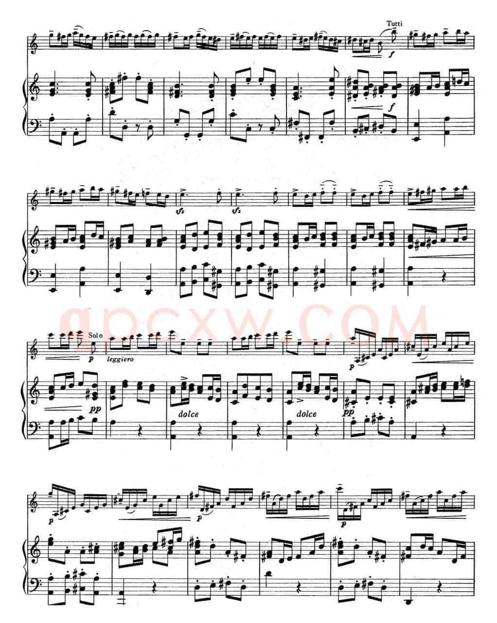 铃木小提琴教材第四册（Suzuki Violin School VOLUME 4）（小提琴+钢琴伴奏）