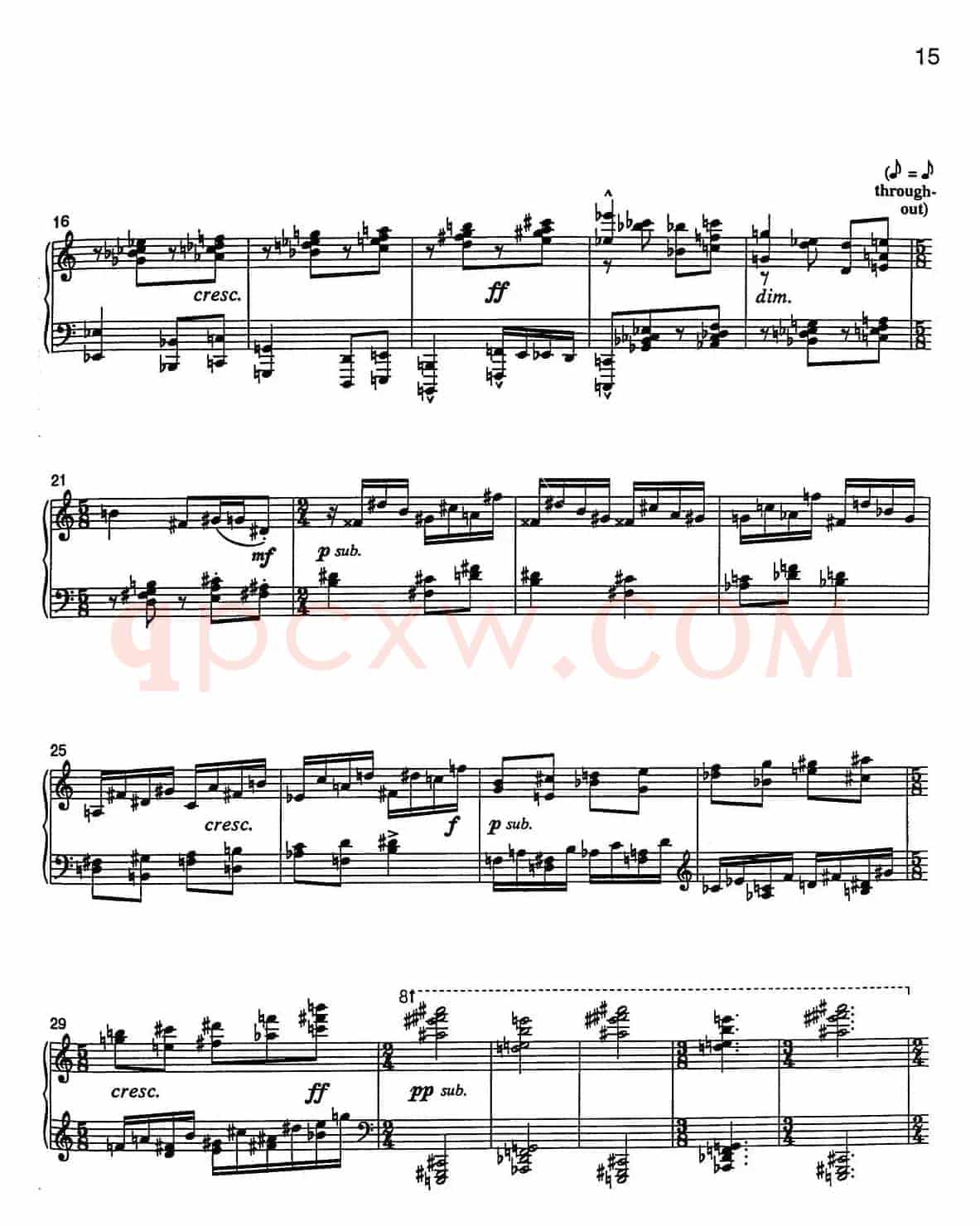 Nine Bagatelles （9首小品）（Ⅸ）