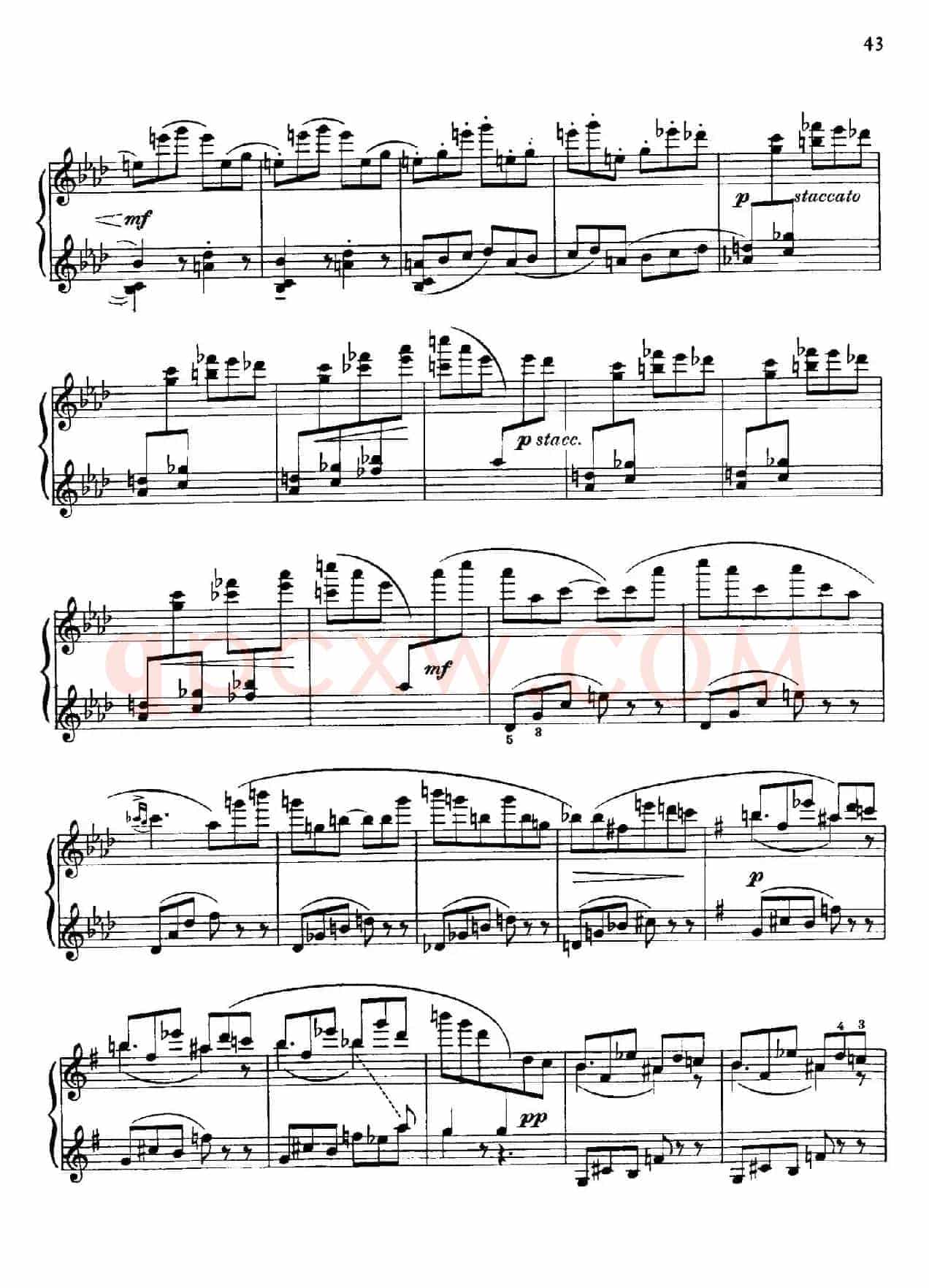 降e小调钢琴奏鸣曲 Op.26 v.2