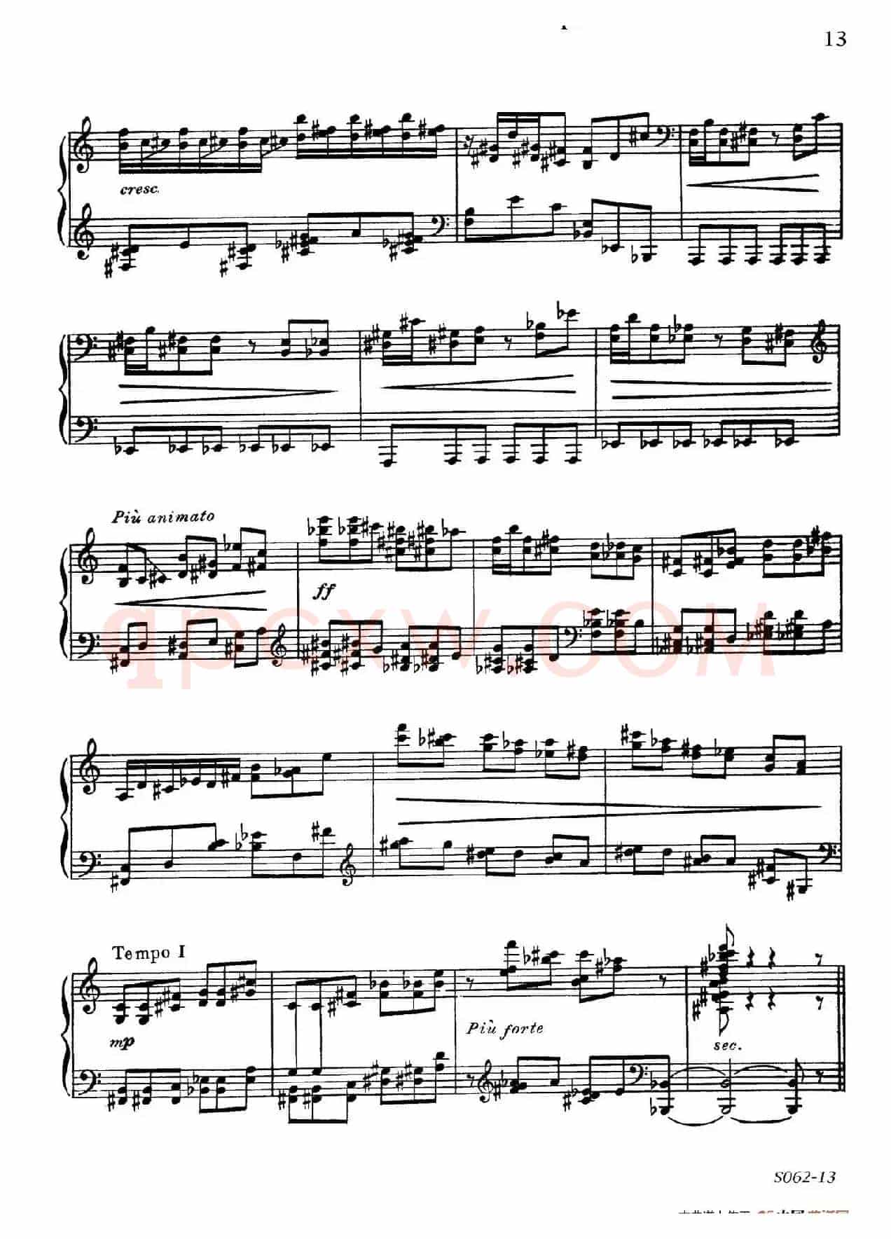 Arabesques Op.42(阿拉伯风格曲 8. 主教)