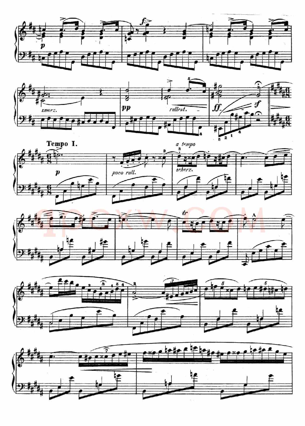 Trois Nocturnes Op.9（Ⅲ）