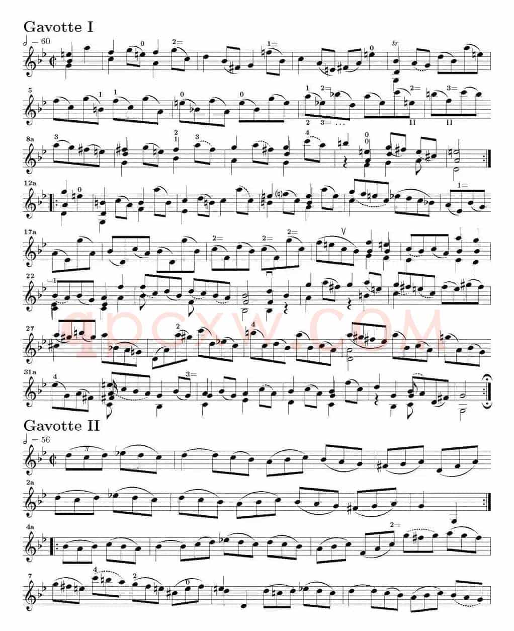 Six Suite Violincello Solo senza Basso（Suite V）（6首无伴奏大提琴组曲·Ⅴ）