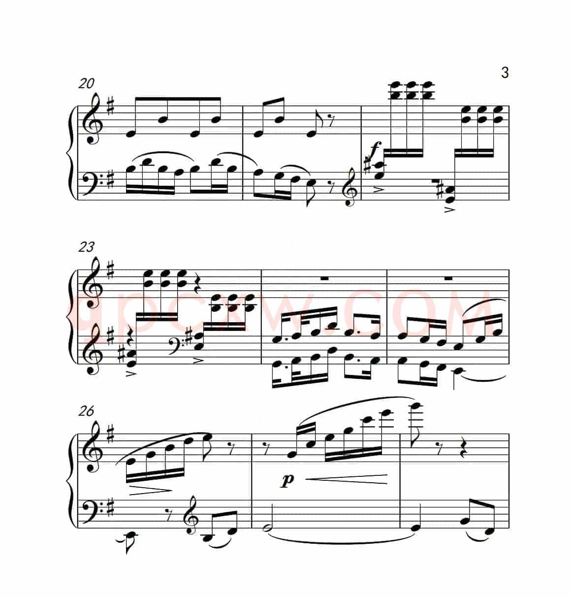 第四级 酸枣刺（中国音乐学院钢琴考级作品1~6级）