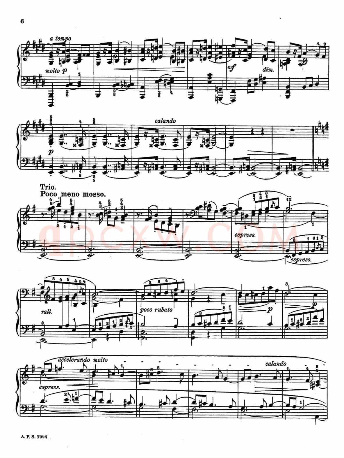 2首玛祖卡舞曲（2）（Two Mazurkas Op.28 No.2）