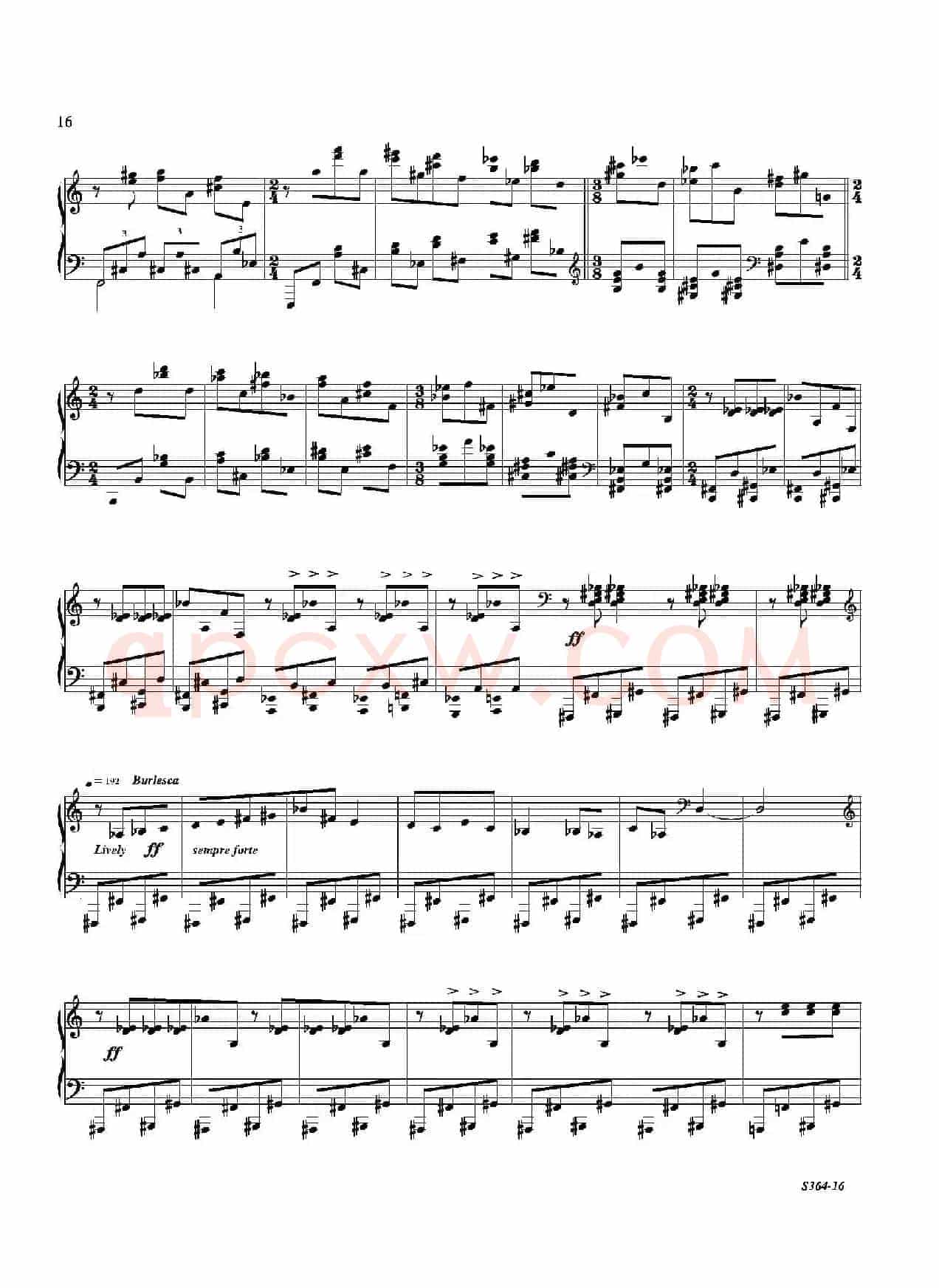 Piano Sonata No.8（第八钢琴奏鸣曲）（1）