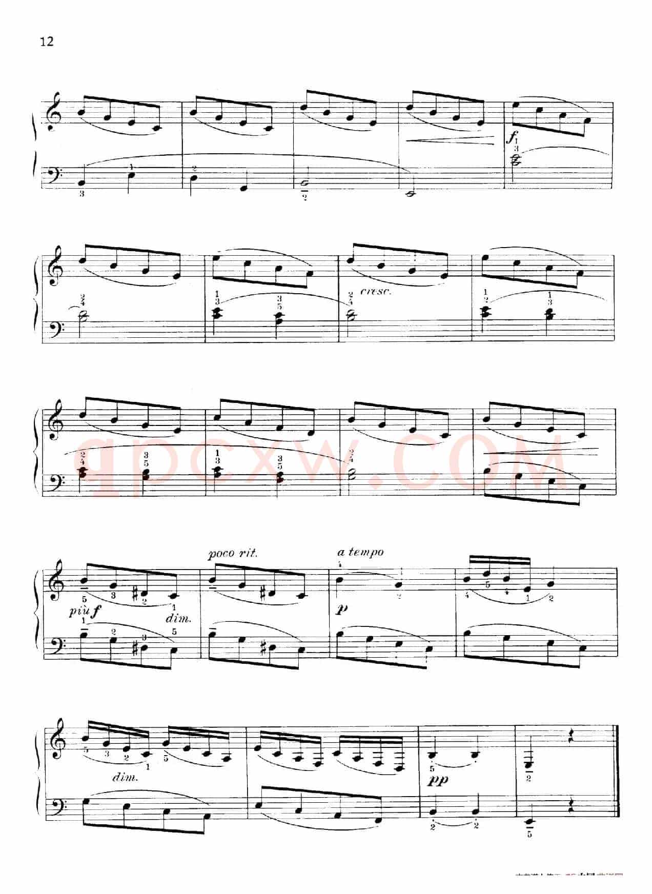 Thirty Pieces For Children Op.27(30首儿童钢琴曲 6—10)
