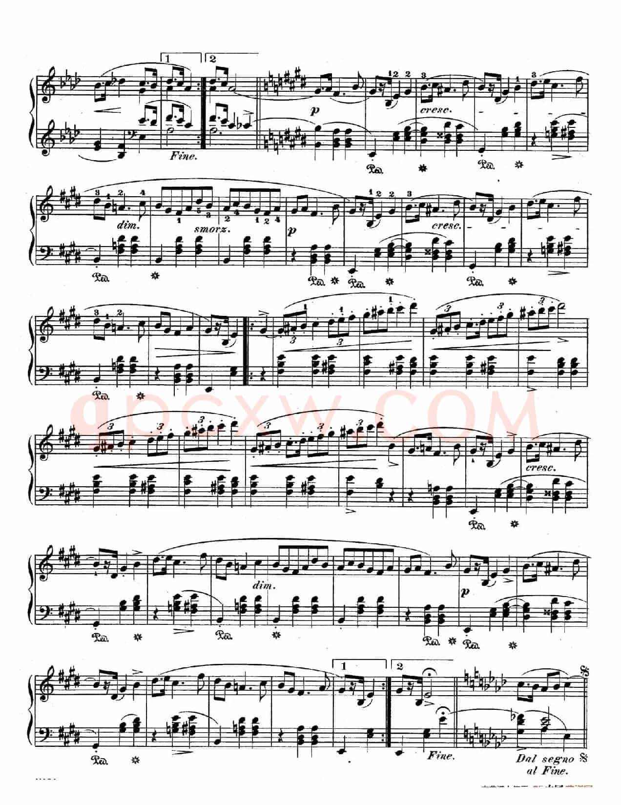 Quatre Mazurkas Op.17(4首玛祖卡舞曲·3)