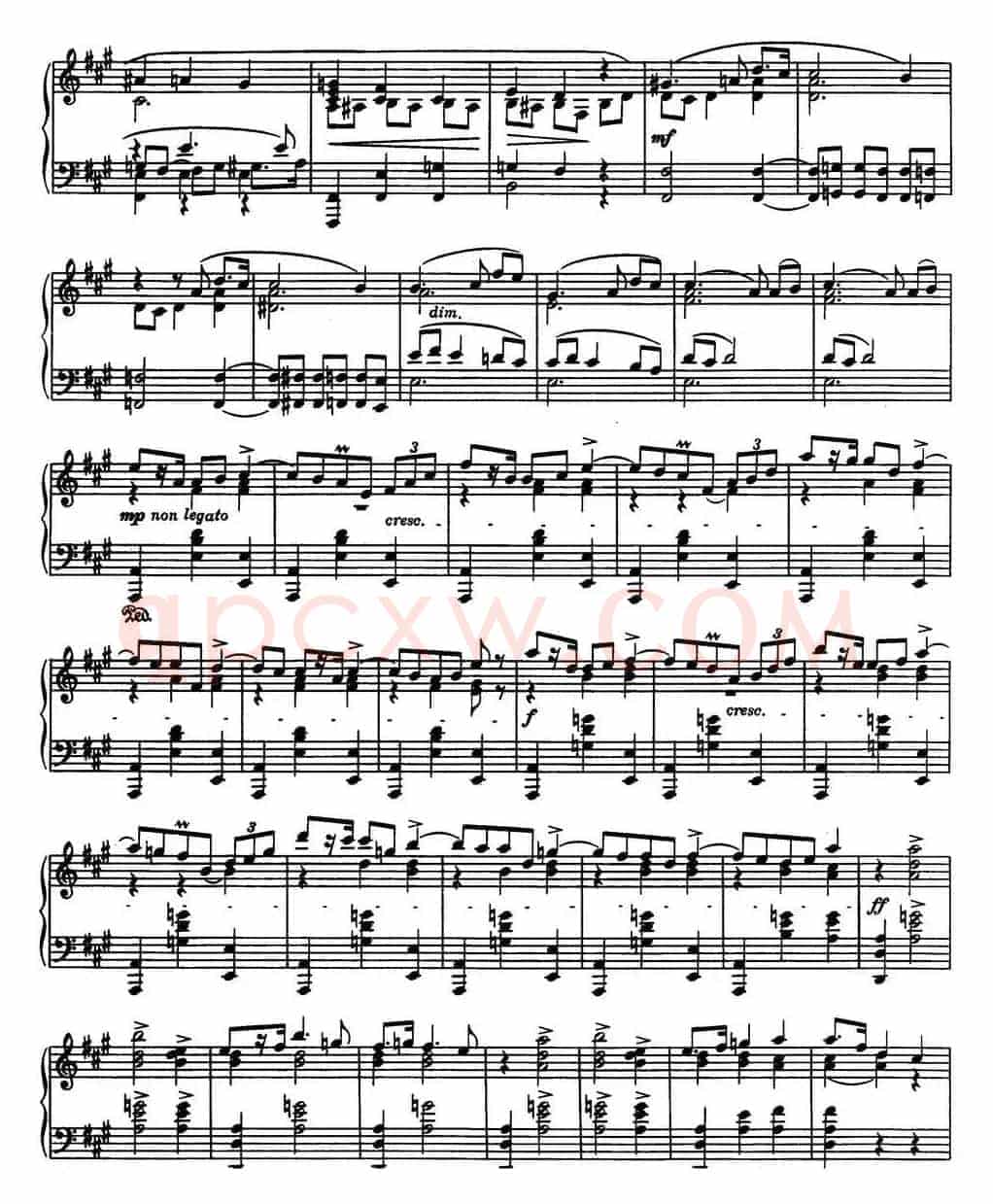 9首玛祖卡舞曲 Op.25（No.7）