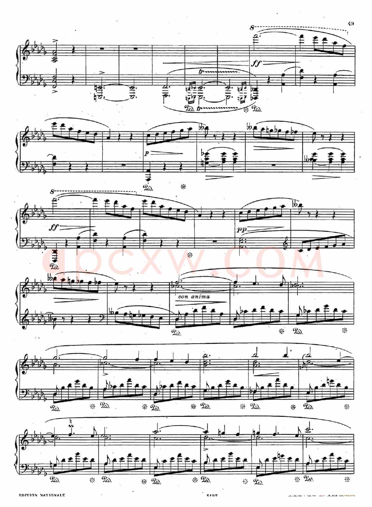 Scherzo no.2 in b-flat Minor Op.31 (降b小调第二谐谑曲)