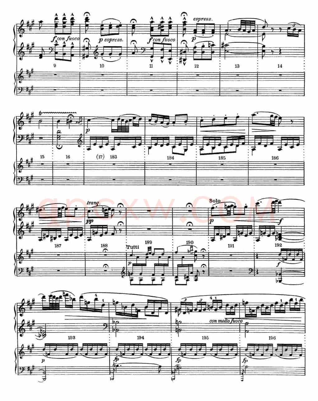 二十八部钢琴协奏曲 No.12（P16-34）