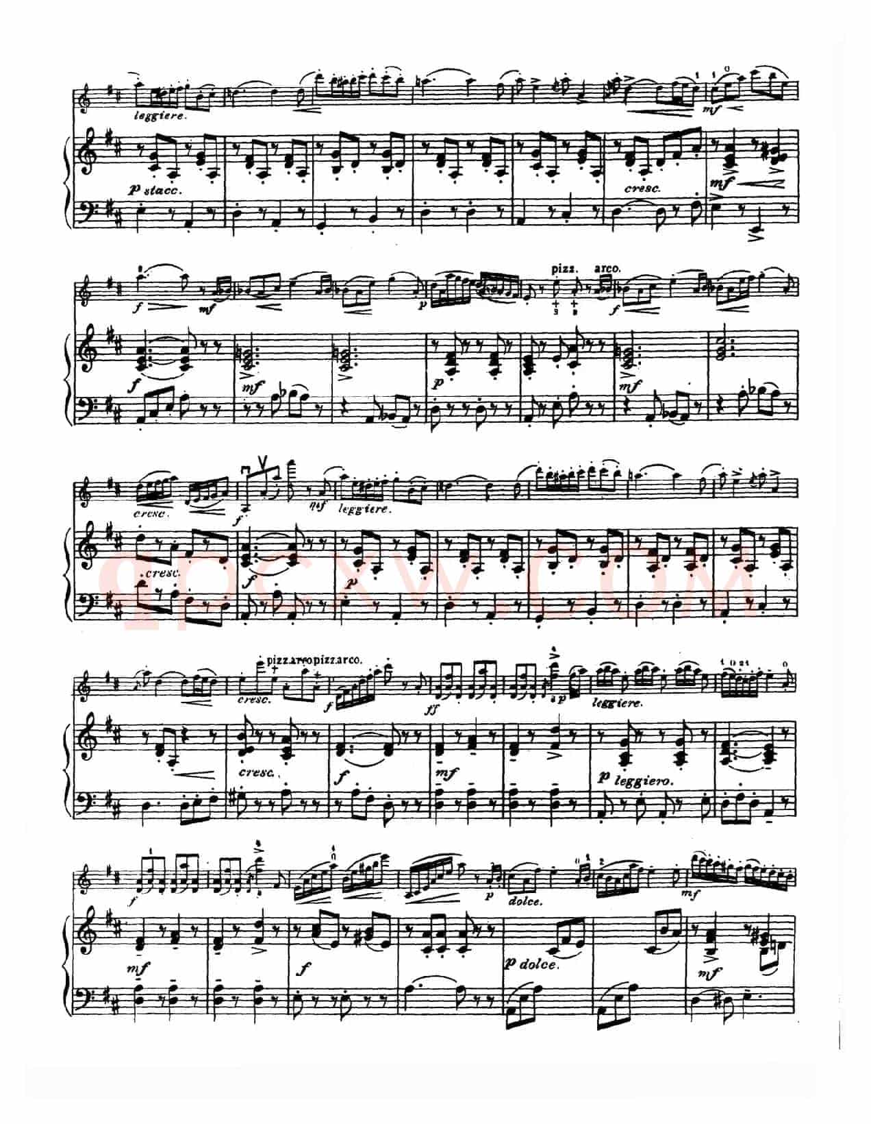 D大调学生协奏曲（塞茨作品第15号）