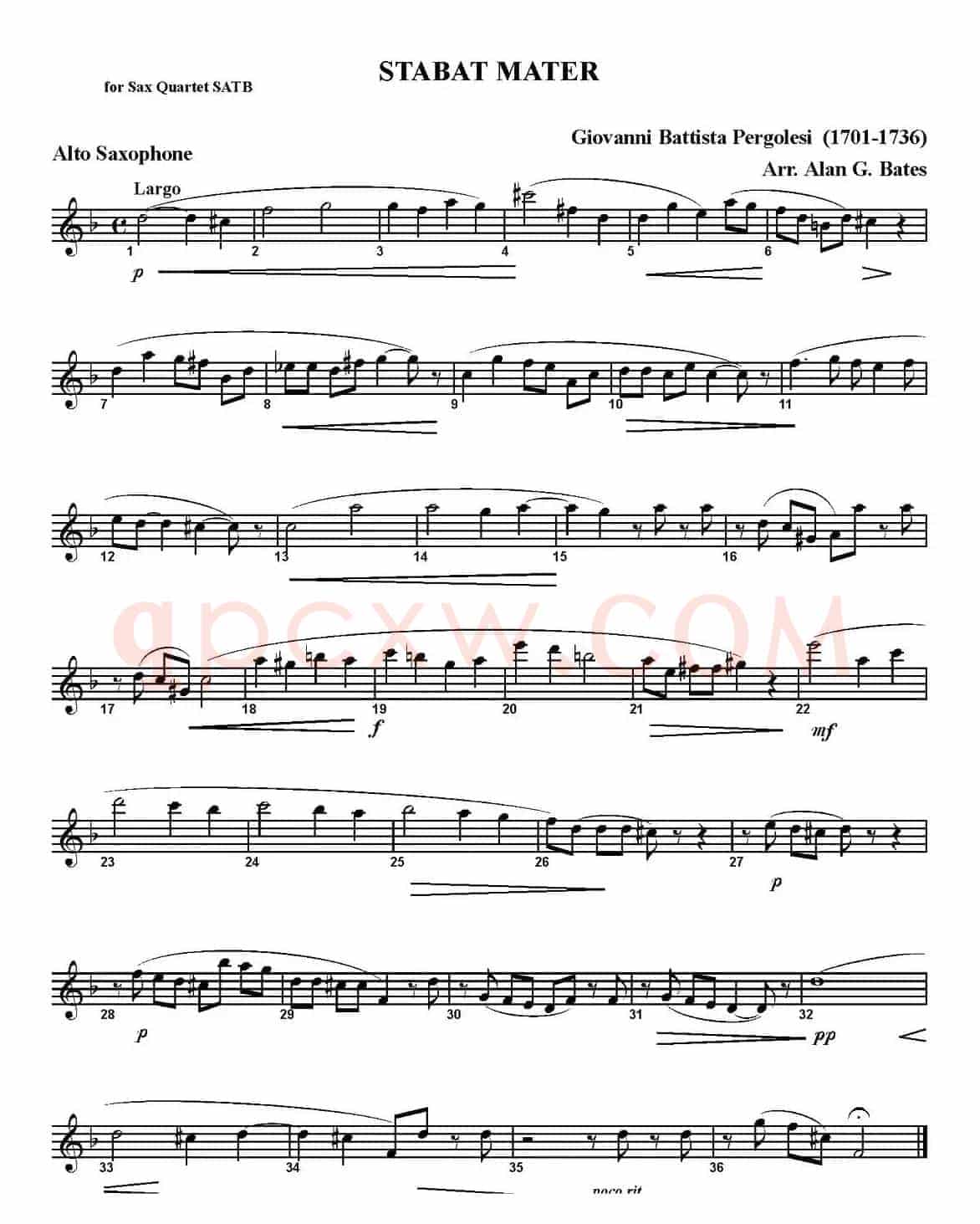 STABAT MATER（四重奏）