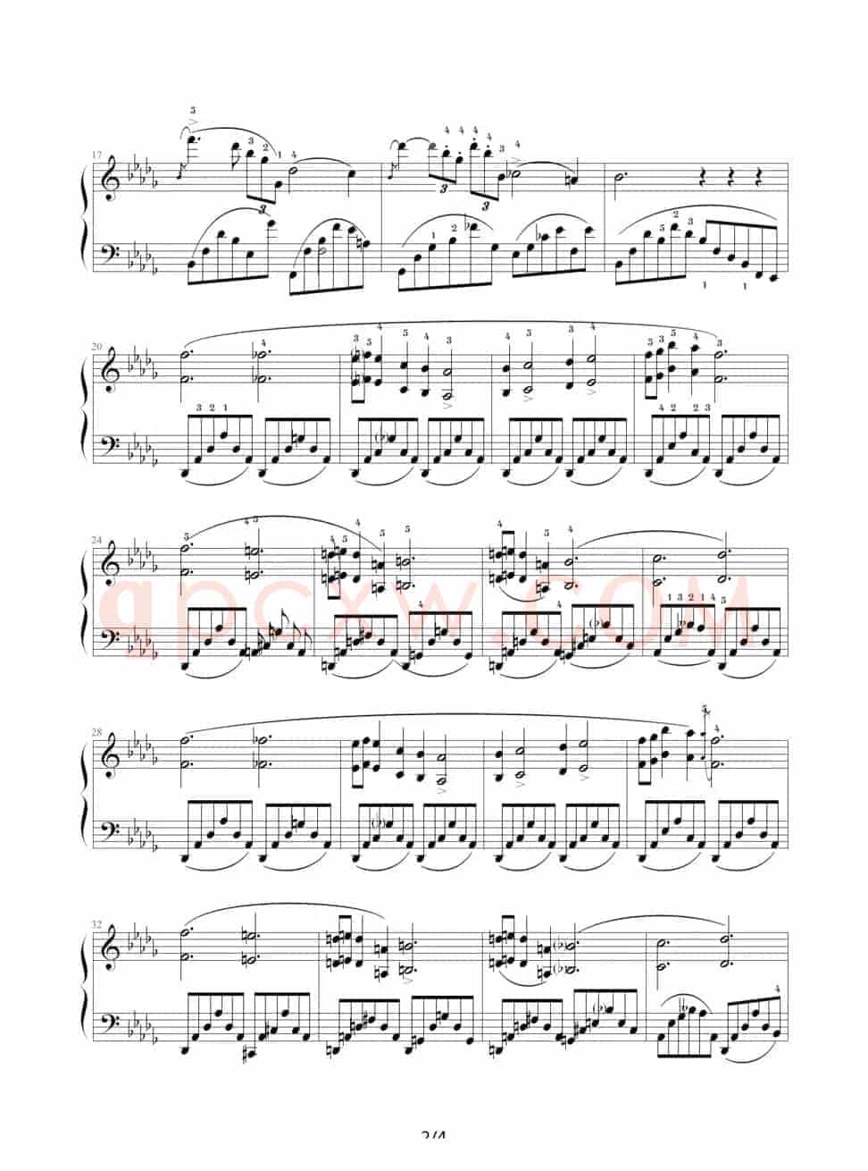 降b小调夜曲，Op.9,No.1（肖邦第1号夜曲）