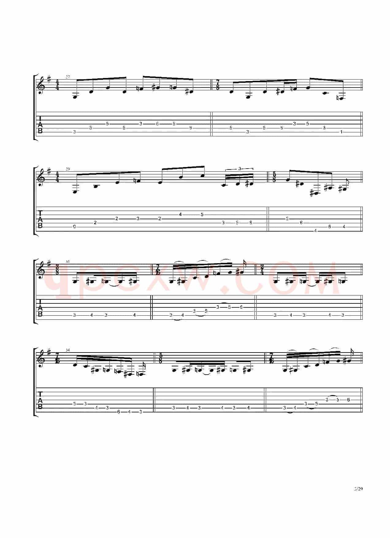 The Dance Of Eternity（吉他独奏）