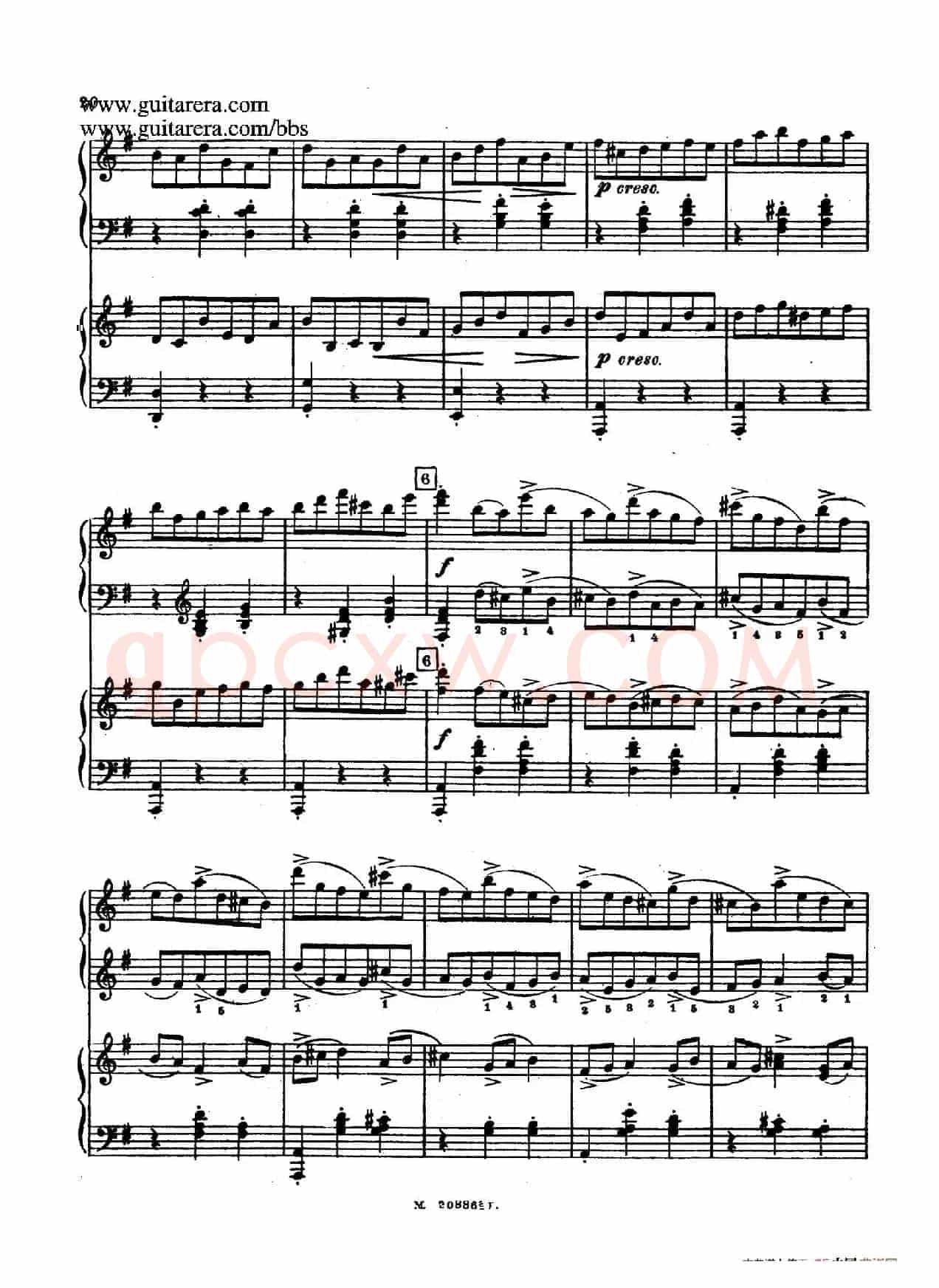 第二双钢琴组曲 Suite for Two Pianos No.2 Op.17(2. 圆舞曲 Valse)