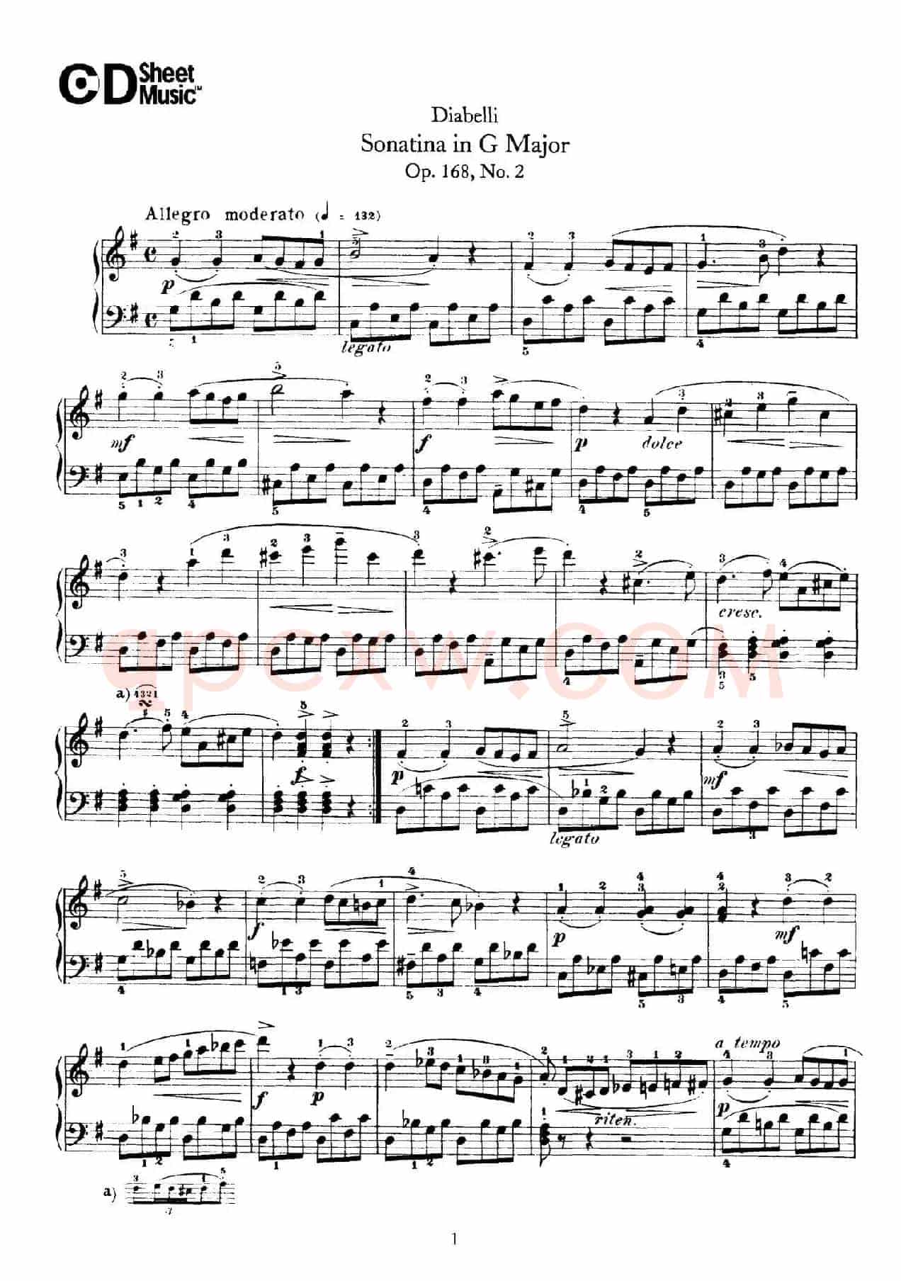 7 Piano Sonatinas Op.168（7首钢琴小奏鸣曲 No.2）
