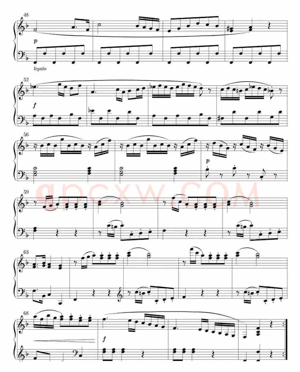6 Sonatinas Op.36（6首钢琴小奏鸣曲-4）