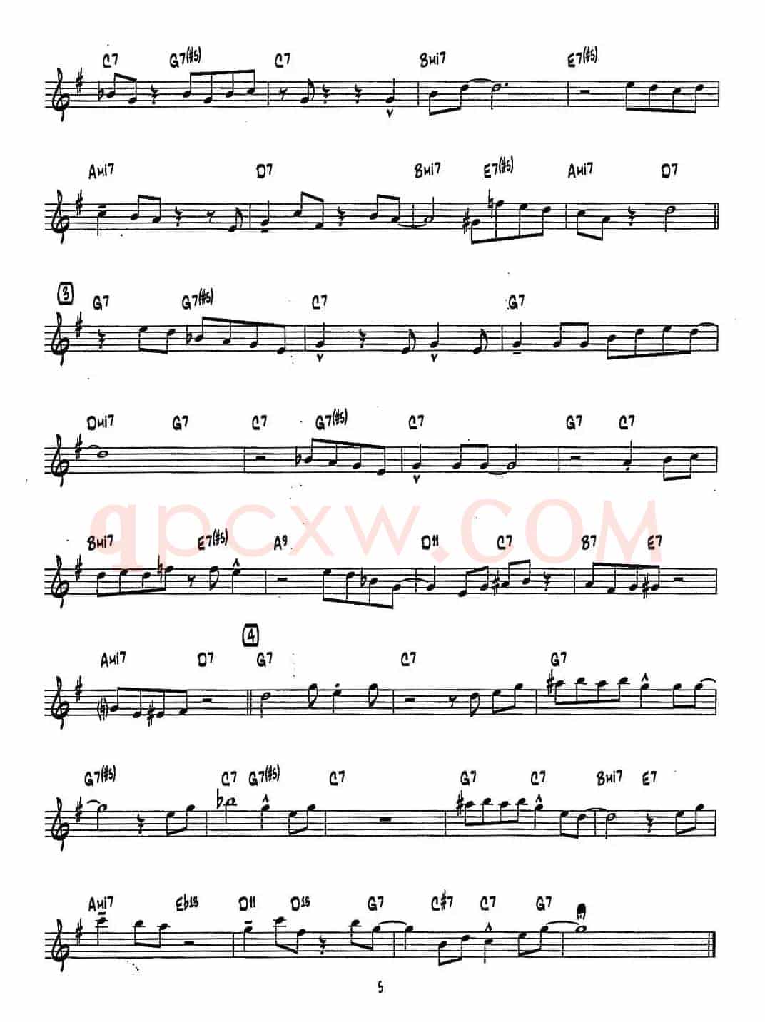 BLUES1（15首爵士练习曲之1）