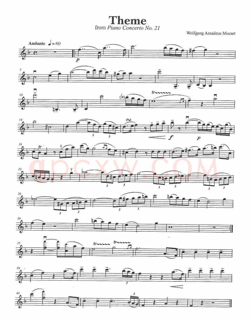 THEME（莫扎特作曲版）