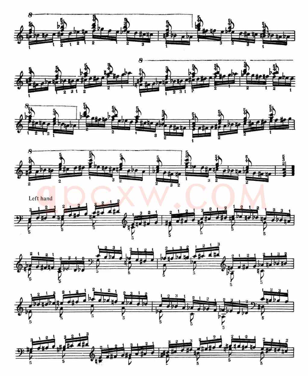 Technical Exercises S.146(李斯特钢琴技巧练习 BOOK Ⅳ)
