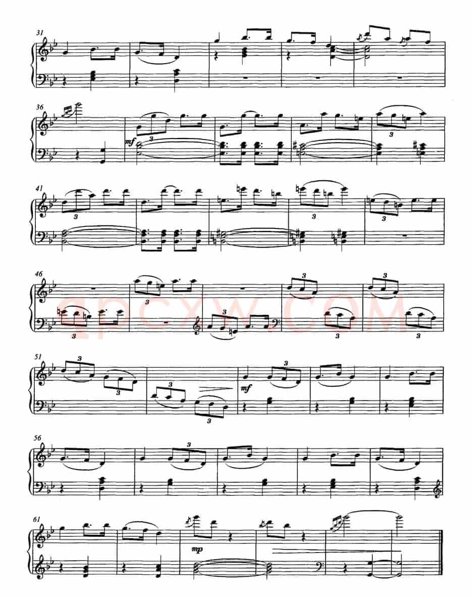 儿童钢琴组曲4、《麻雀》回旋曲