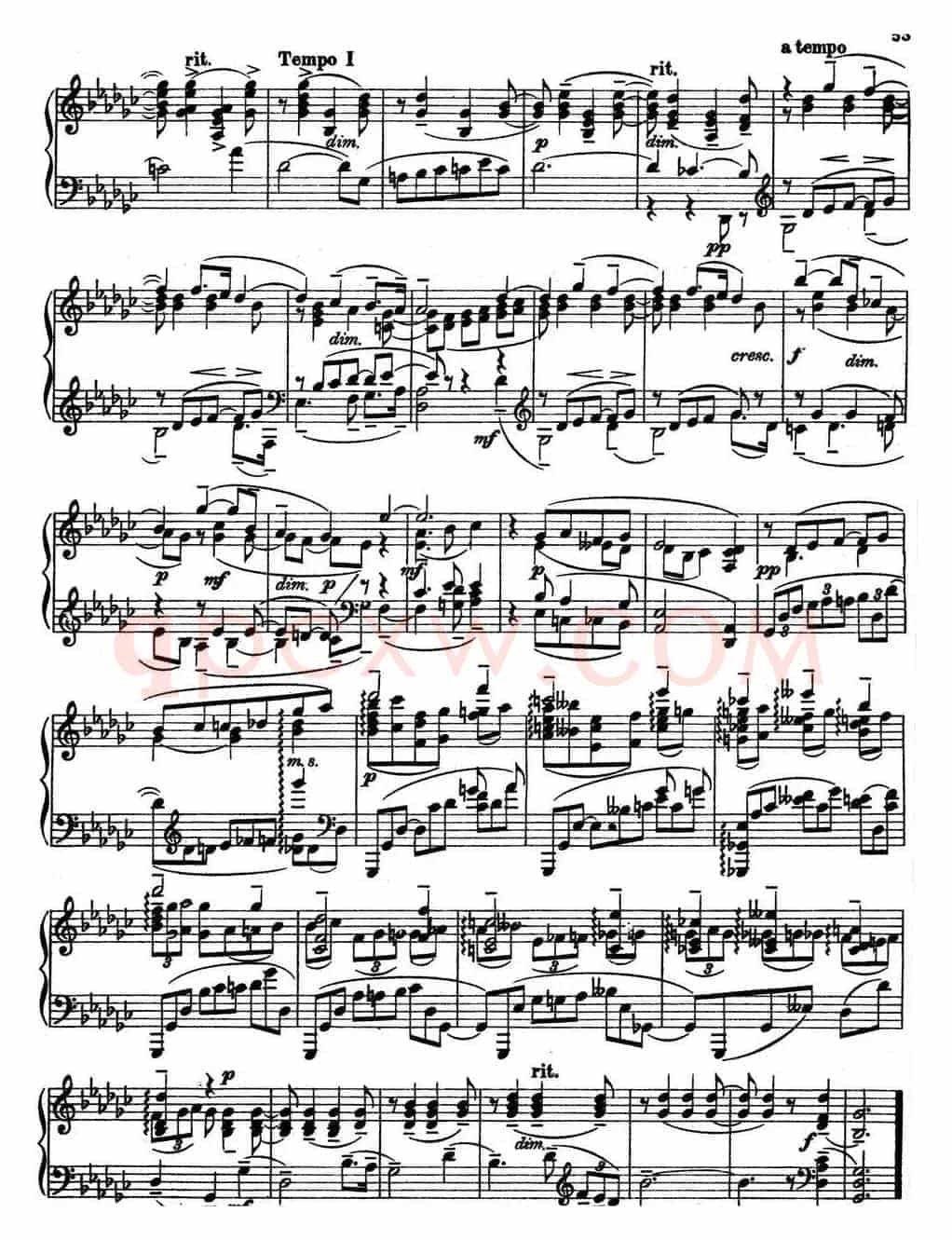 10 Preludes Op.23（拉赫玛尼诺夫10首前奏曲·Ⅹ）
