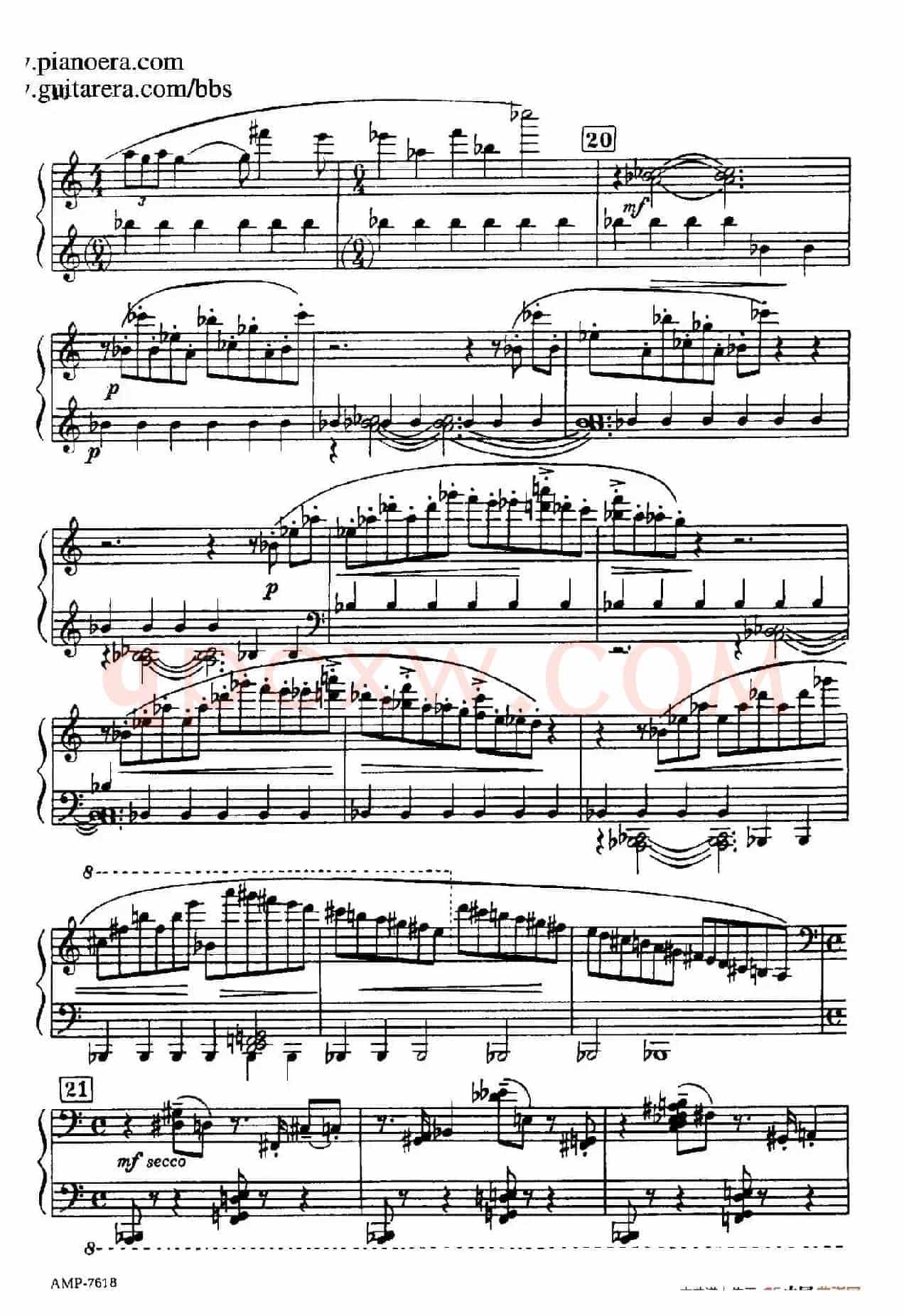 Piano Sonata(钢琴奏鸣曲· 第一乐章)