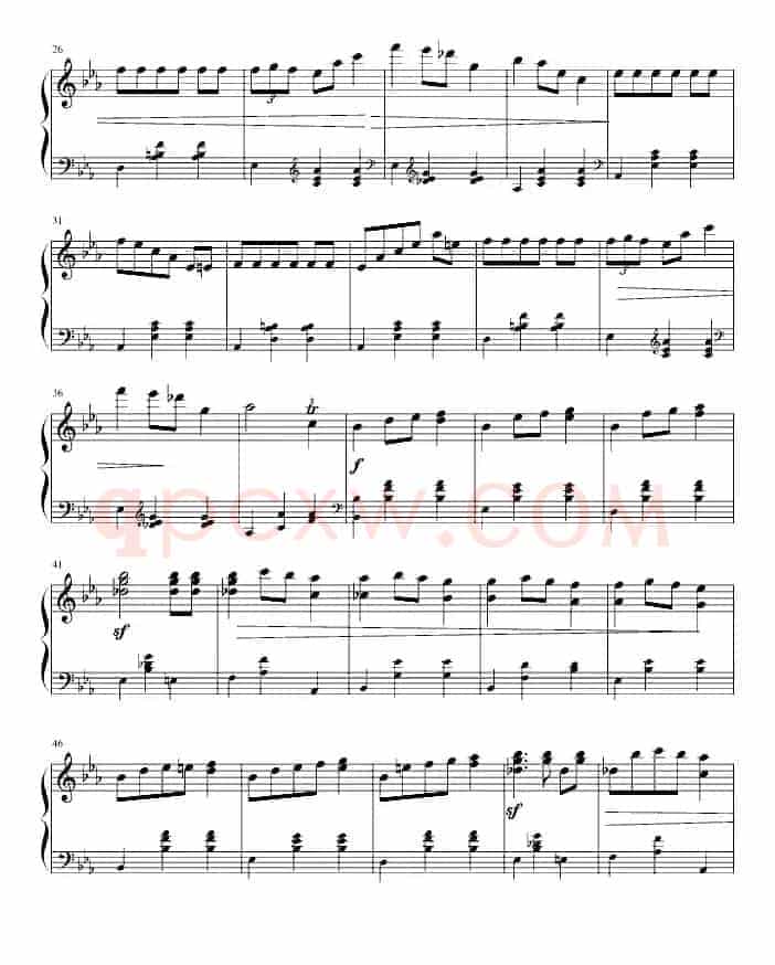 华丽的大圆舞曲（冯明东制谱版）