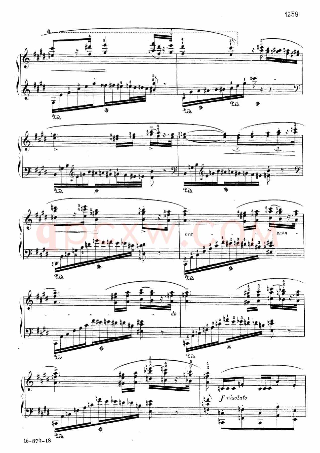 Two Polonaises S.223（2首波洛奈兹舞曲·E大调）