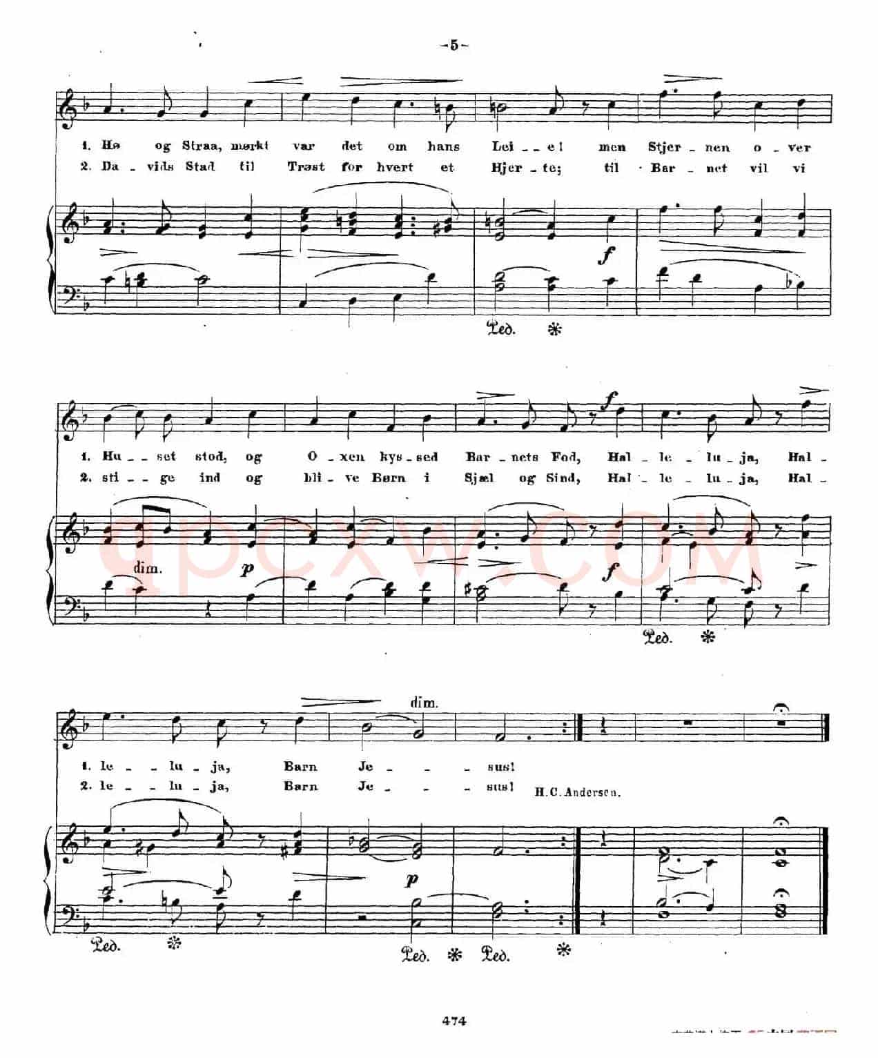 Bárnenes Juul Op.36(孩子们的圣诞夜·1. 圣诞钟声 2. 圣诞诗)
