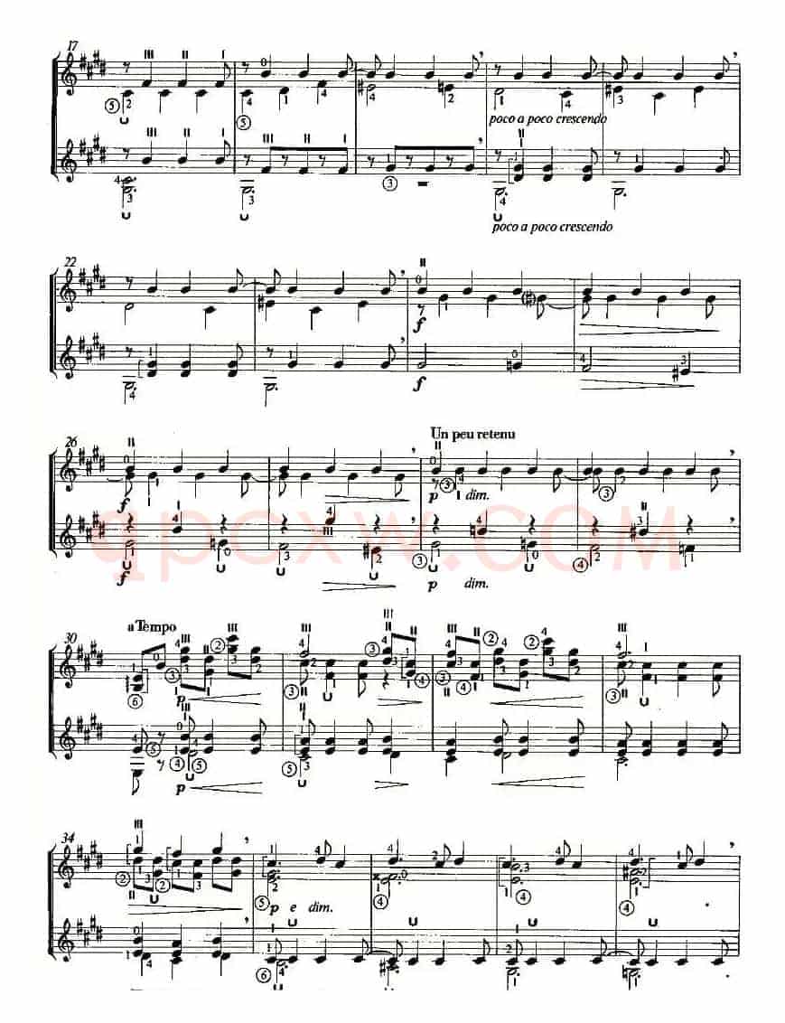 SERENADE OF THE DOLL（双吉他）