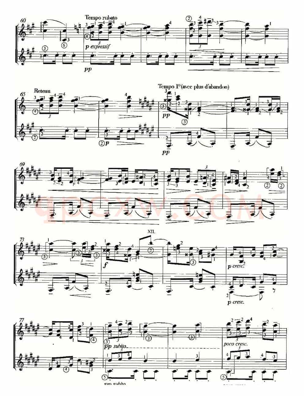 LA SOIRER DANS GRENADE（双吉他）