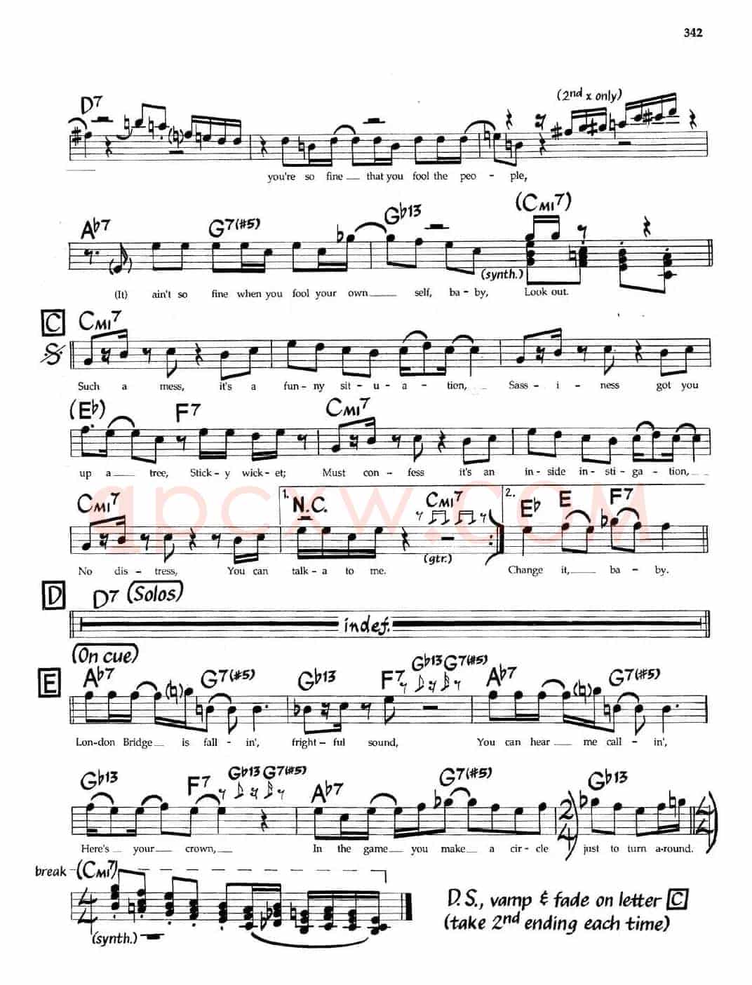 Sticky Wicket（爵士钢琴曲）