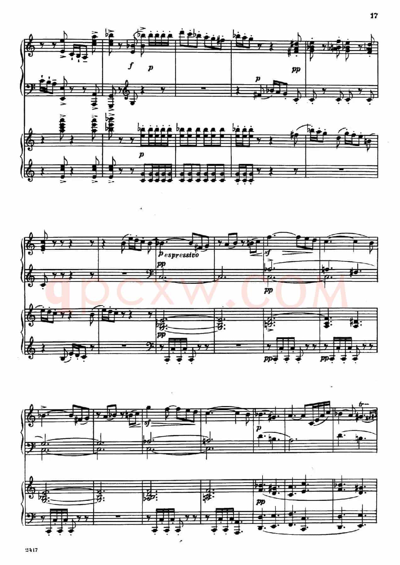 Introduction et Rondo Capriccioso Op.28(引子与随想回旋曲·双钢琴)