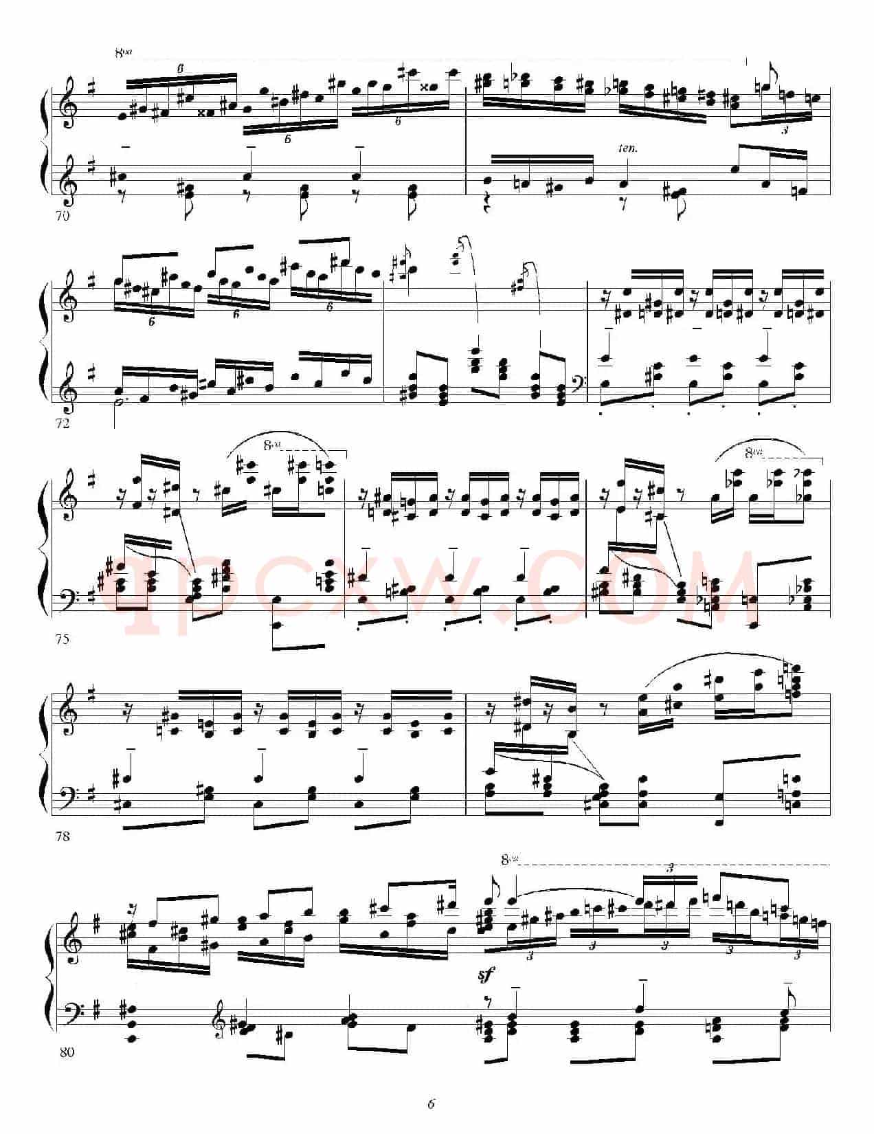 Carmen Variations 12 Pieces(12首卡门主题变奏曲·5)