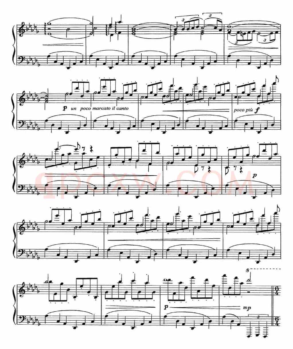 柴可夫斯基18首钢琴小品Op.72(10.Scherzo-fantaisie)