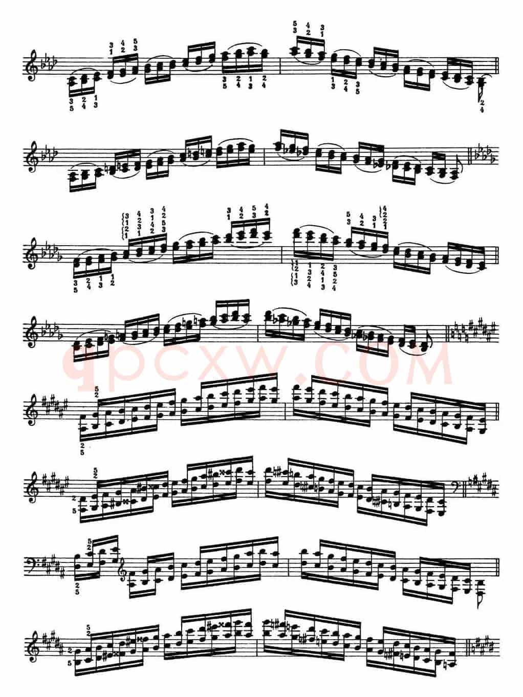 Technical Exercises S.146(李斯特钢琴技巧练习 BOOK Ⅶ)