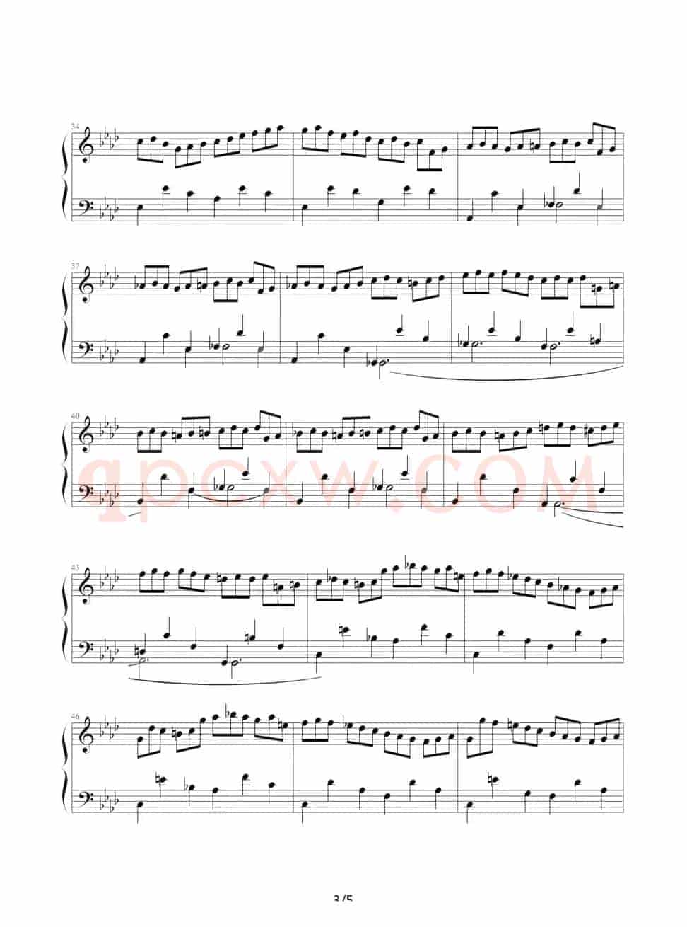 练习曲Op.25 No.2（肖邦曲、欧阳阳制谱版）