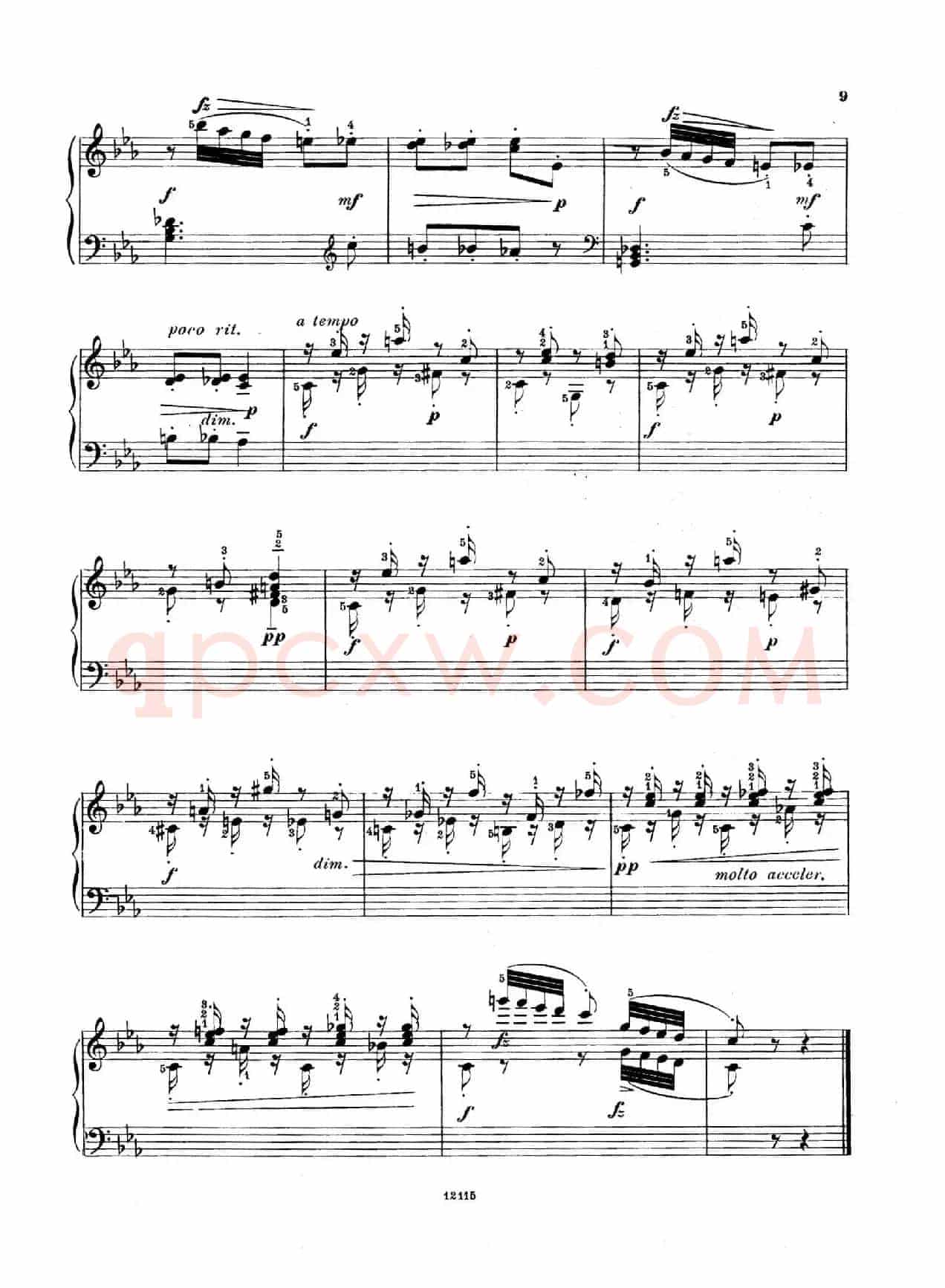 Six Humorous Bagatelles Op.11(6首幽默小品·4)