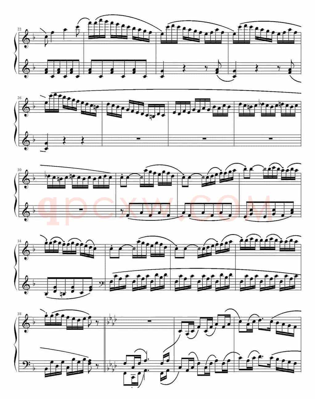 小奏鸣曲（Op.20，No.3 第三乐章）（库劳作曲版）