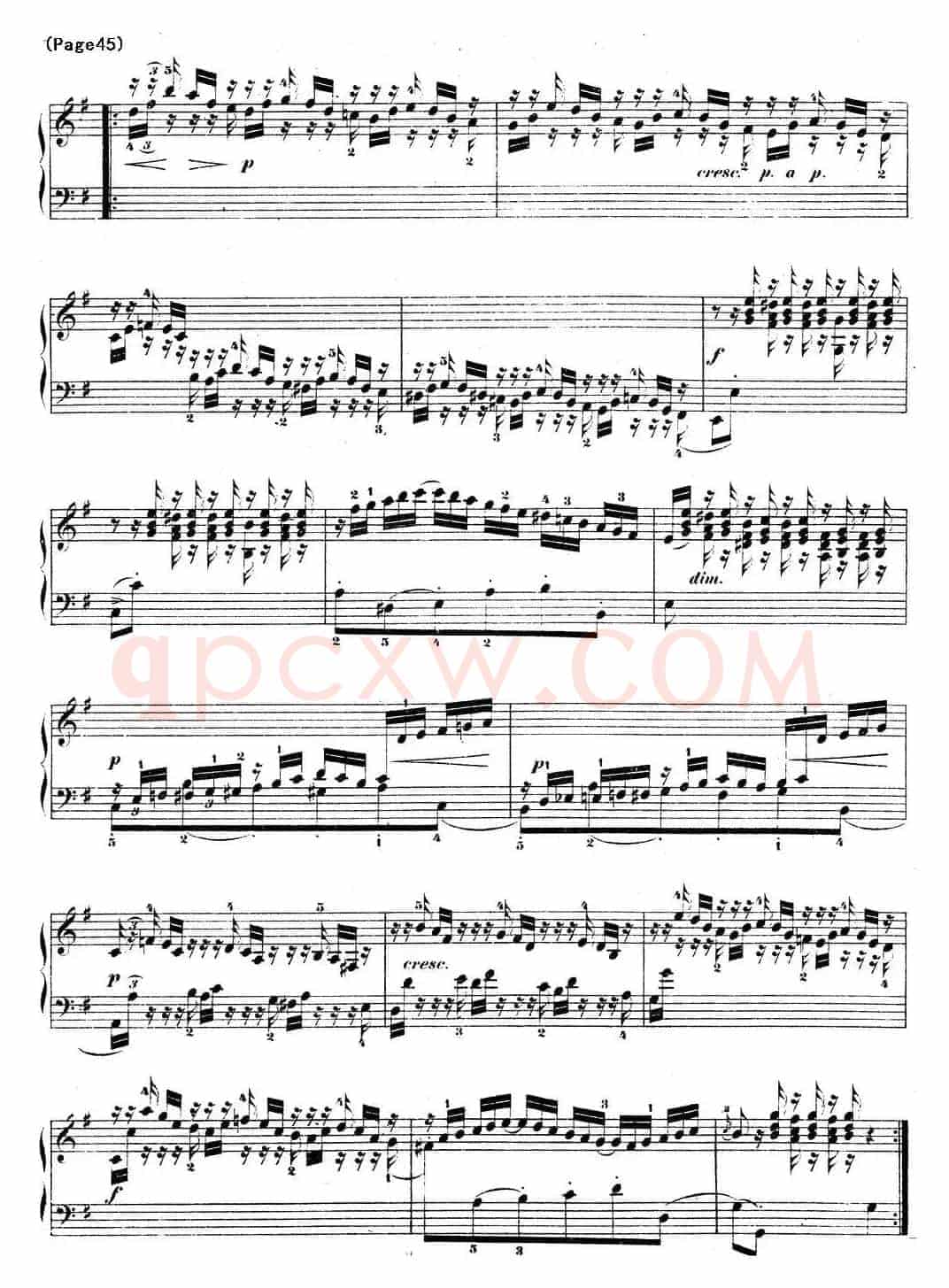 哥德堡变奏曲 巴赫 Goldberg Variationen BWV988